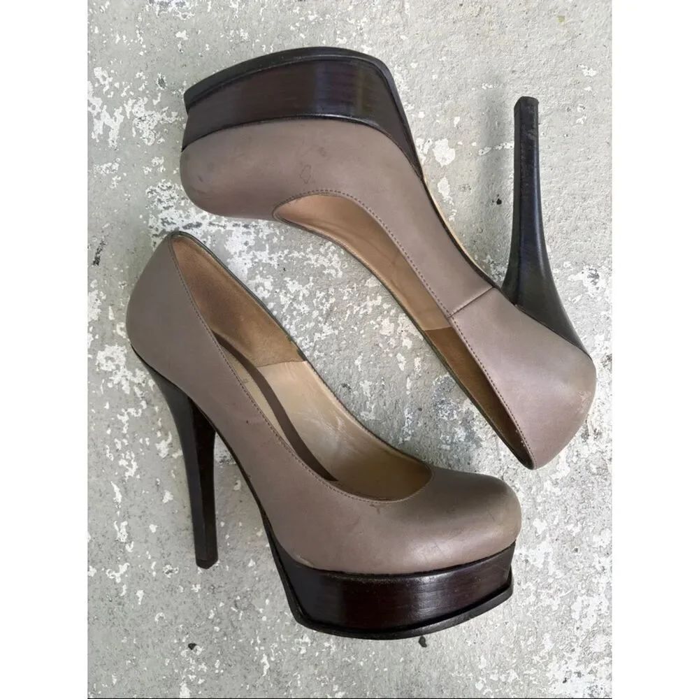 Fendi leather Fendista platforms